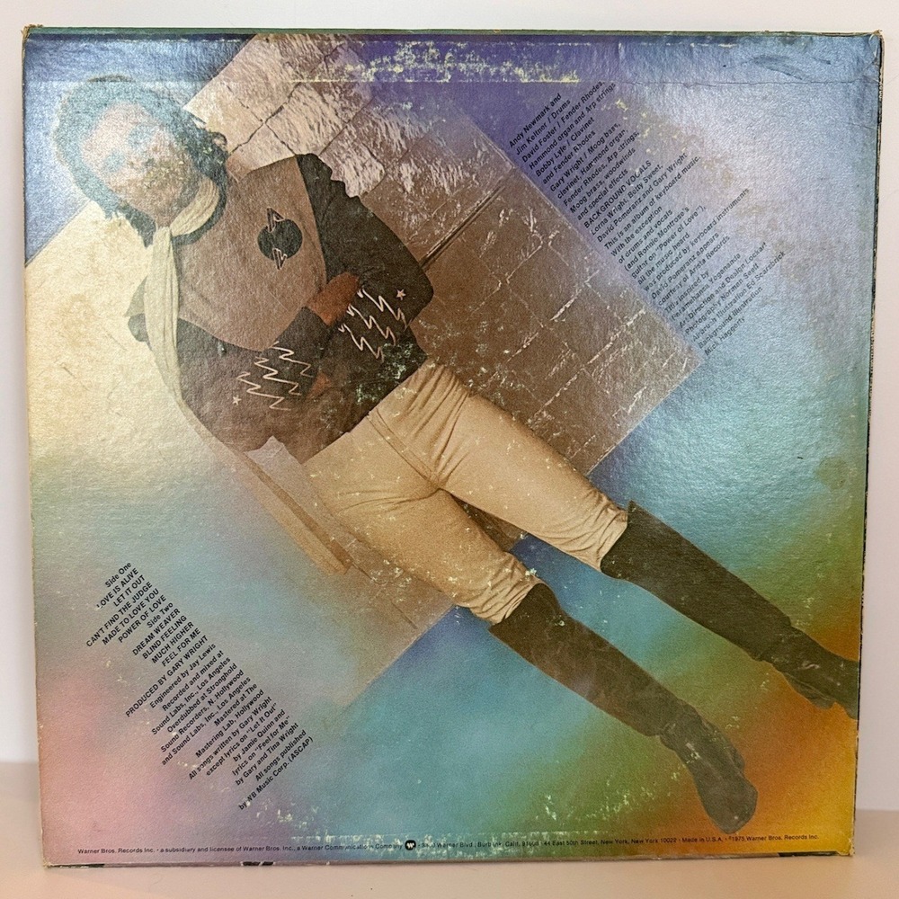 Gary Wright - Dream Weaver | 1975 Vinyl LP Warner Bros Palm Tree Label - Picture 2 of 3